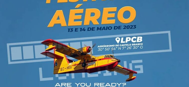 Festival Aéreo regressa a Castelo Branco já este fim de semana, 13 e 14 de maio.