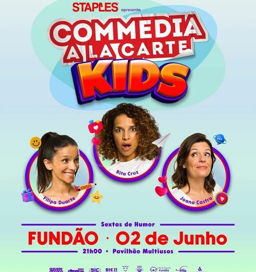 Fundão com espetáculo "Commedia a La Carte Kids"