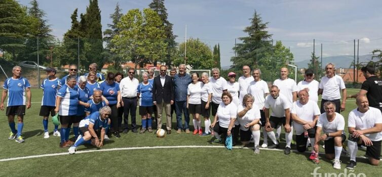 Fundão realizou encontro de Walking Football