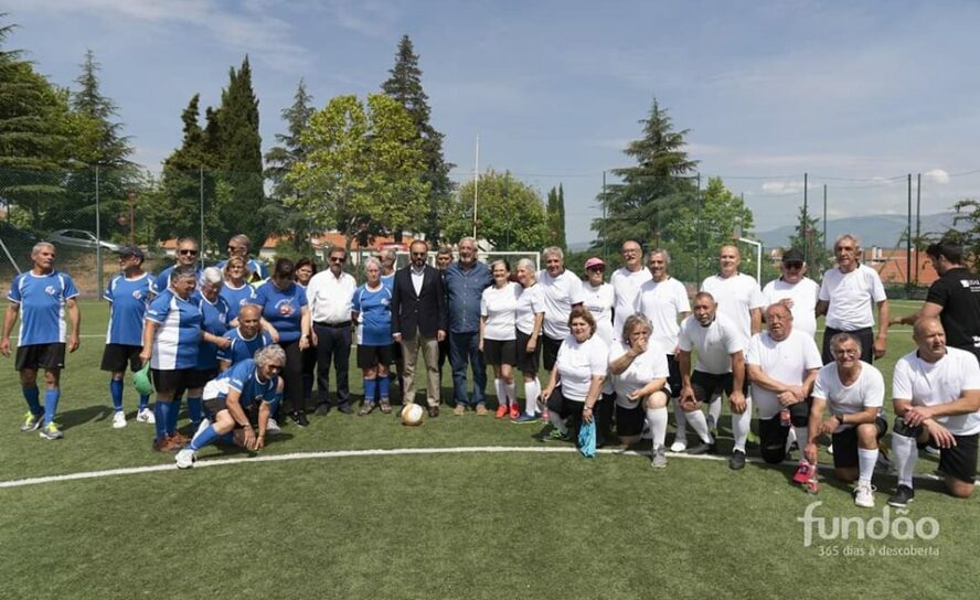 Fundão realizou encontro de Walking Football
