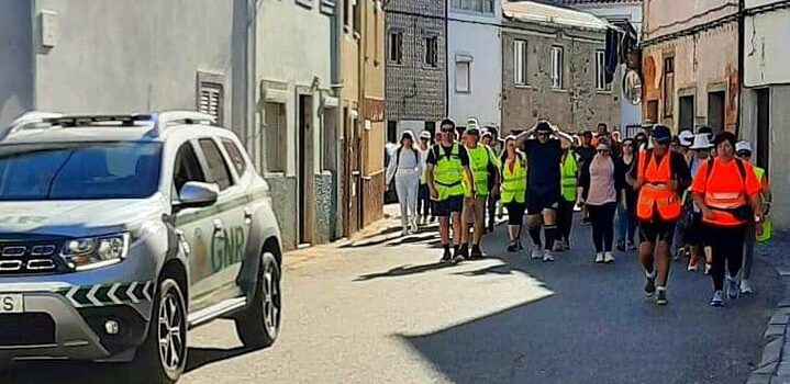 GNR de Castelo Branco sensibiliza peregrinos na EN238