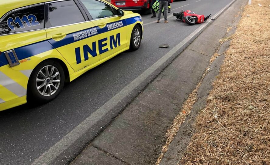 Jovem ferida com gravidade em acidente em Castelo Branco