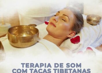 Luz de Cristal  - Terapia de som com taças tibetanas   Alívio de dores físicas