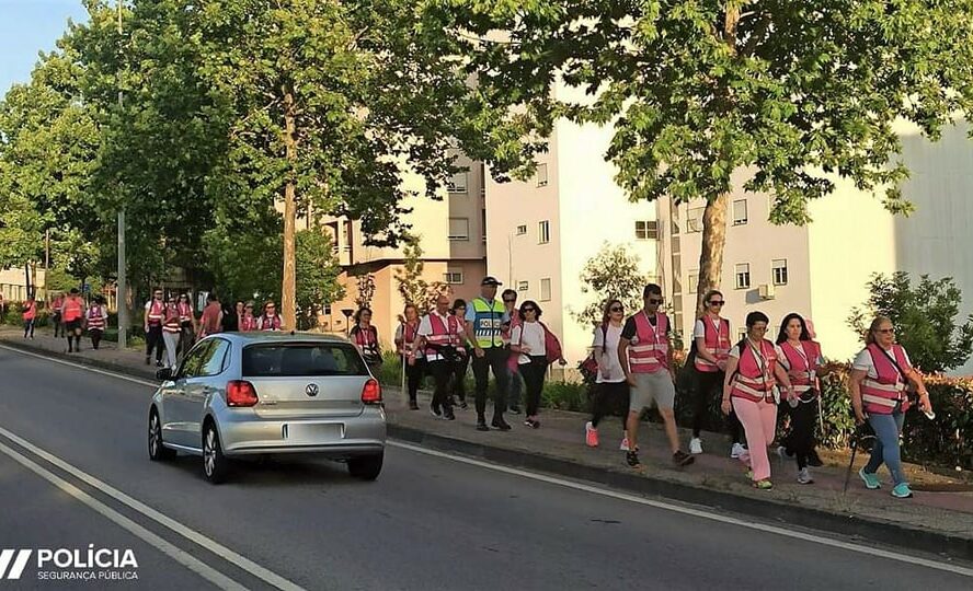 PSP de Castelo Branco acompanhou saída de peregrinos