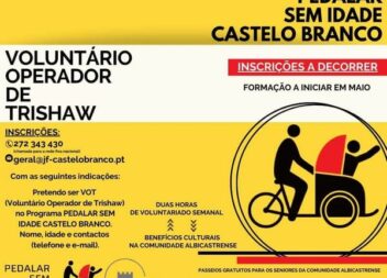 Pedalar sem idade em Castelo Branco