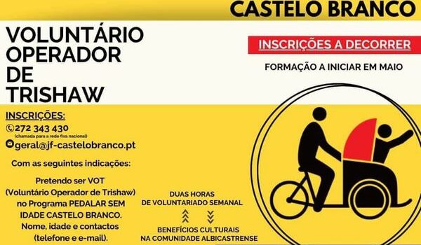 Pedalar sem idade em Castelo Branco