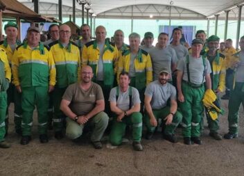 Sapadores Florestais da CIMBB presentes no encontro "Proteger é a nossa Natureza