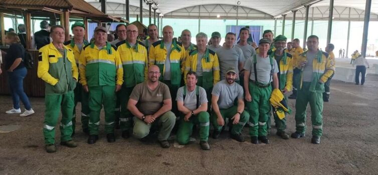 Sapadores Florestais da CIMBB presentes no encontro "Proteger é a nossa Natureza