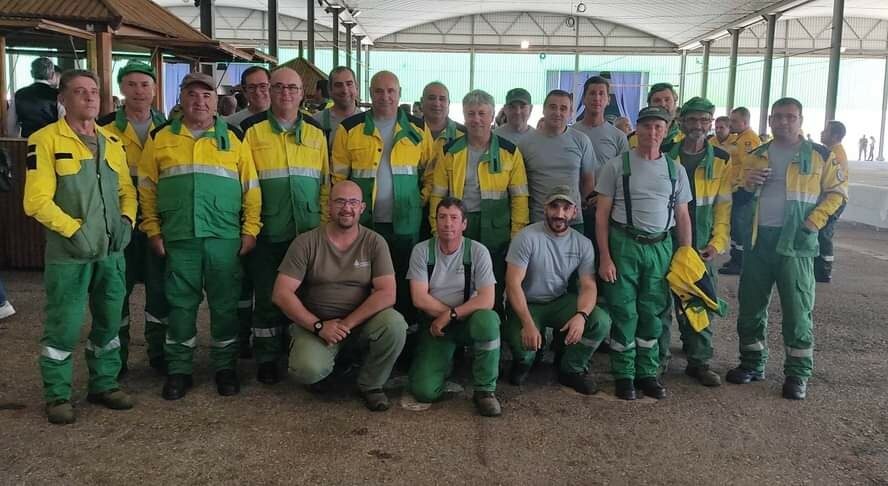 Sapadores Florestais da CIMBB presentes no encontro "Proteger é a nossa Natureza