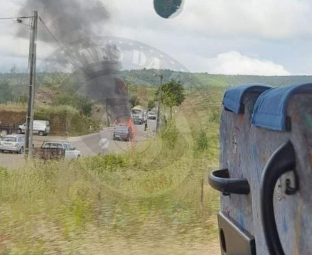 Automóvel arde no concelho de Oleiros