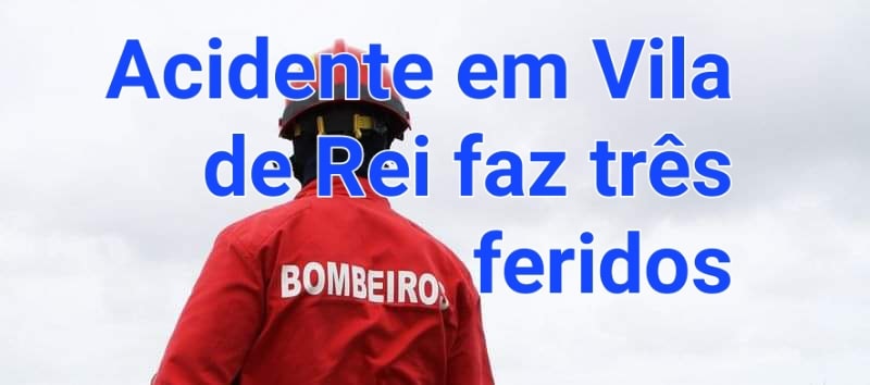 Colisão em Vila de Rei origina três vítimas ligeiras