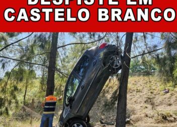Despiste de ligeiro em Castelo Branco