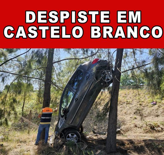 Despiste de ligeiro em Castelo Branco