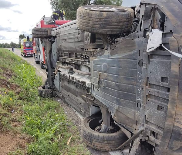 Despiste de ligeiro na EN3 provoca um ferido