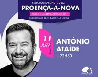 Festa do Município de Proença-a-Nova com António Ataíde