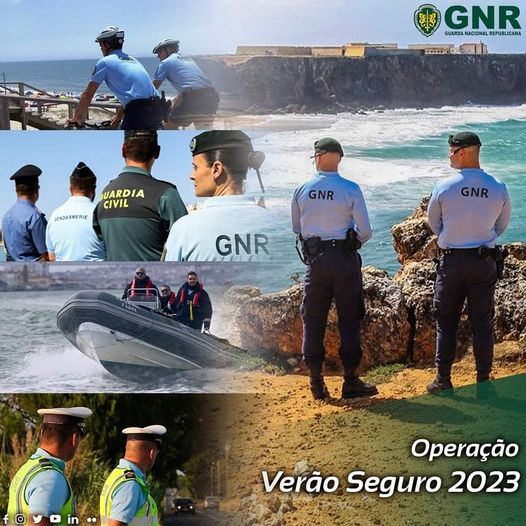 GNR já deu início à "Operação Verão Seguro 2023"