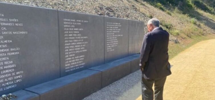 Marcelo visitou memorial às vítimas dos fogos de Pedrógão Grande