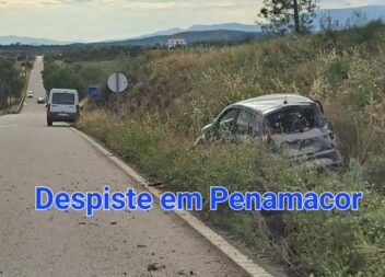 Mulher fica ferida após despiste em Penamacor