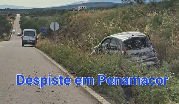 Mulher fica ferida após despiste em Penamacor