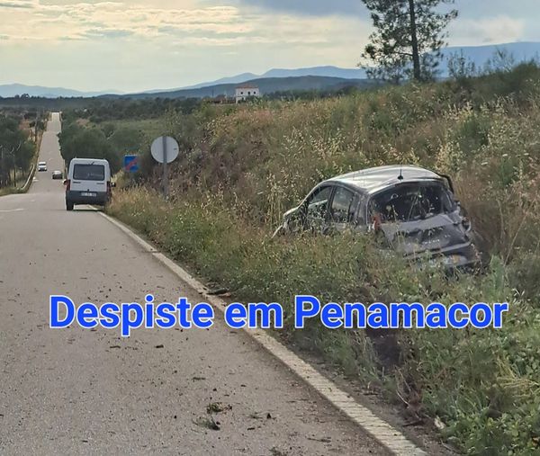 Mulher fica ferida após despiste em Penamacor