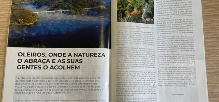 Oleiros em destaque no Expresso e JN