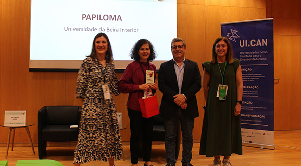 Projeto da UBI no pódio de concurso nacional de ideias de negócio