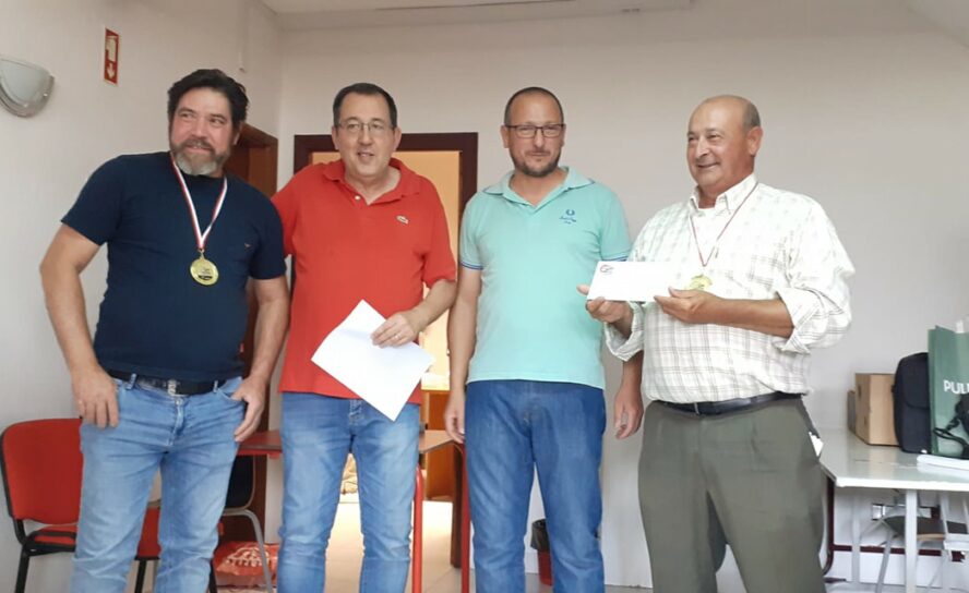 Torneio de Sueca na Casa do Benfica em Castelo Branco.