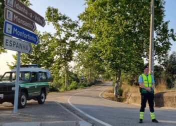 Atividade semanal da GNR