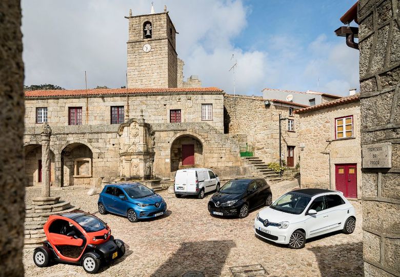 Carros elétricos gratuitos em Castelo Novo