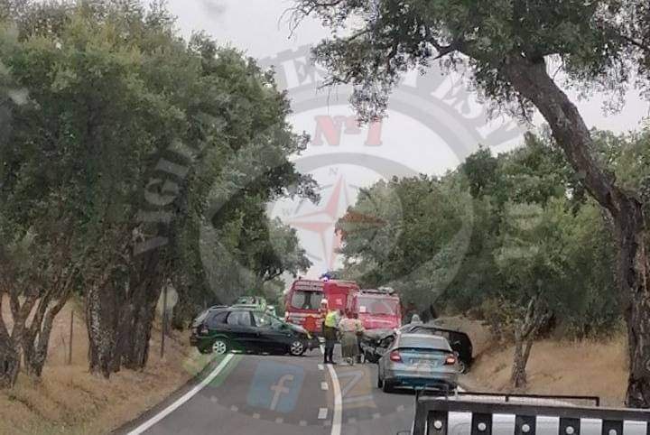 Colisão em Portalegre faz dois feridos