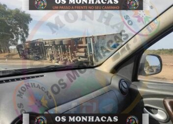 Despiste de Camião na EN18