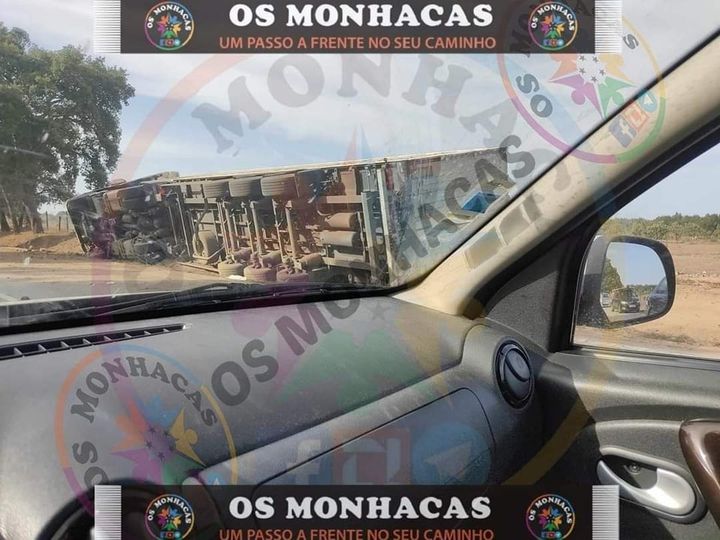 Despiste de Camião na EN18