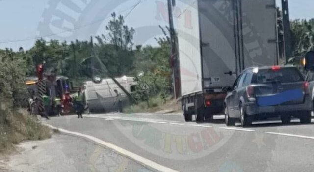 Despiste faz dois feridos no Fundão