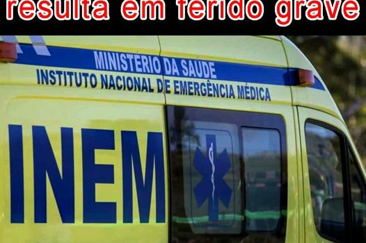 Despiste resulta em ferido grave