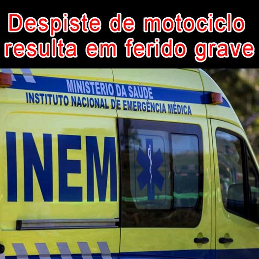 Despiste resulta em ferido grave