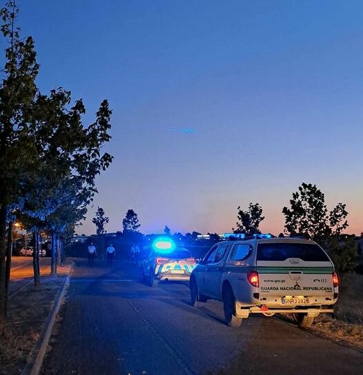 Fogo na zona de lazer de Castelo Branco