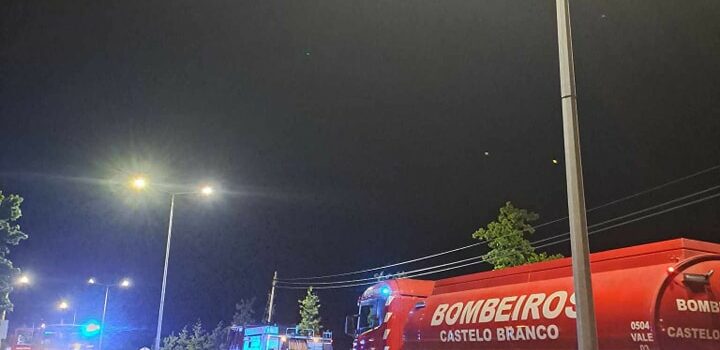 Fogo rapidamente resolvido em Castelo Branco
