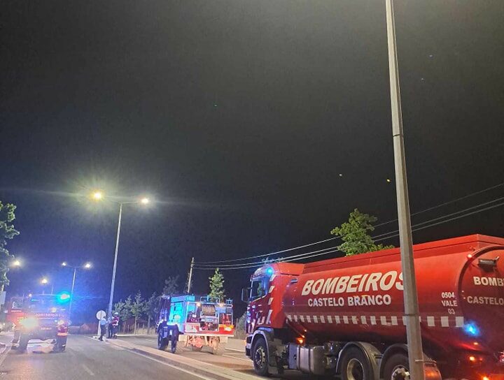 Fogo rapidamente resolvido em Castelo Branco