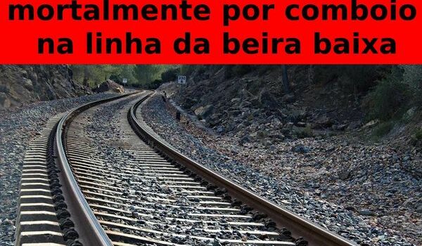 Homem morre colhido por comboio na Linha da Beira Baixa