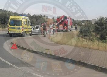 Idosa ferida em despiste em Portalegre