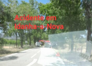 Idoso fica encarcerado após acidente em Idanha-a-Nova