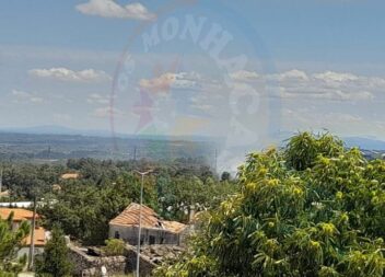 Incêndio deflagra no concelho da Guarda