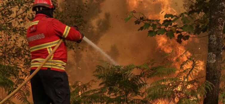 Incêndio em Oleiros mobiliza dois meios aéreos