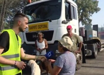 Incêndio em Pedrógão Pequeno levou ao corte do IC8 e da EN2