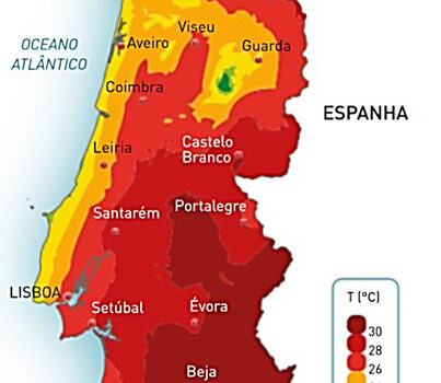 Junho foi o quinto mês mais quente dos últimos 92 anos em Portugal