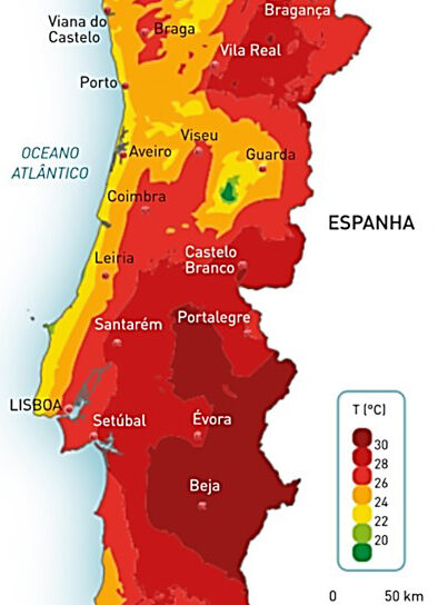 Junho foi o quinto mês mais quente dos últimos 92 anos em Portugal