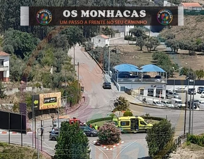 Mulher ferida em colisão na Sertã
