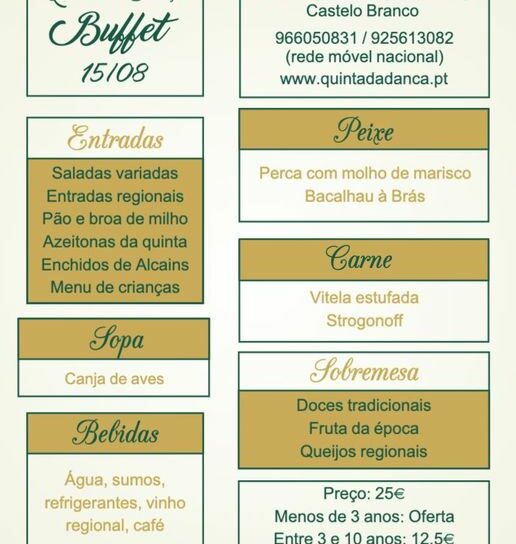 Quinta da Dança  || Castelo Branco