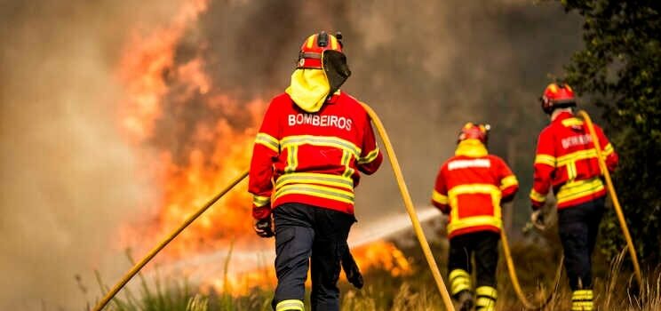 Incêndio deflagra em Castelo Branco