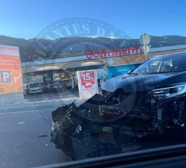 Automóvel despista-se no Canhoso